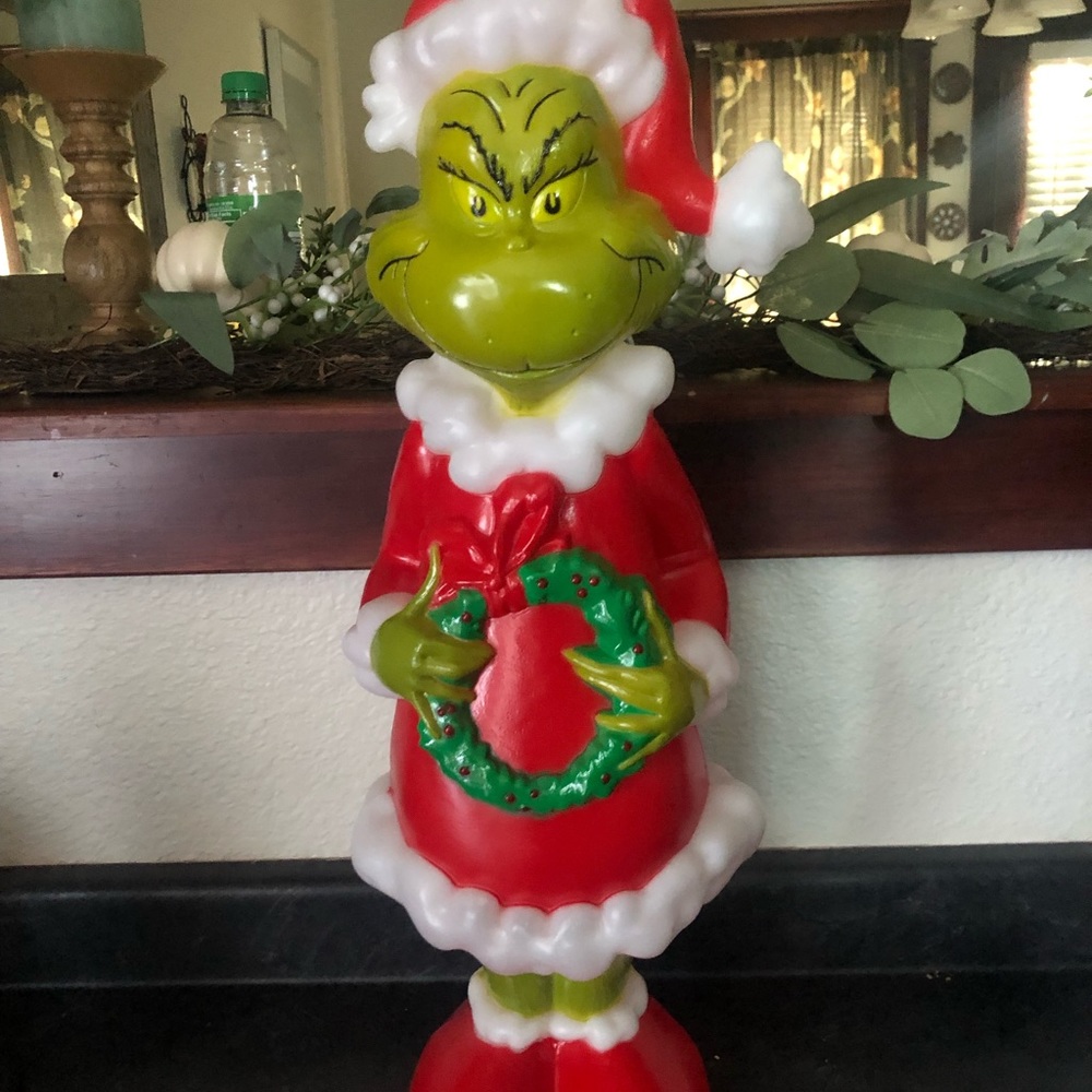 Grinch Blow Mold